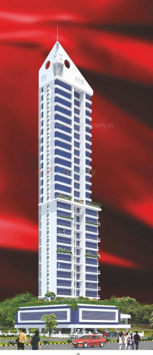 Elevation of real estate project Vishwa Hans located at Kharghar, Raigarh, Maharashtra