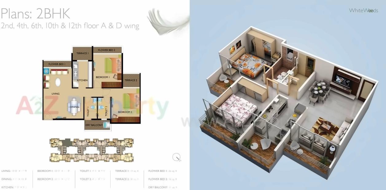 Image 29376 4 of real estate project White Jasmine located at Ulawe, Raigarh, Maharashtra