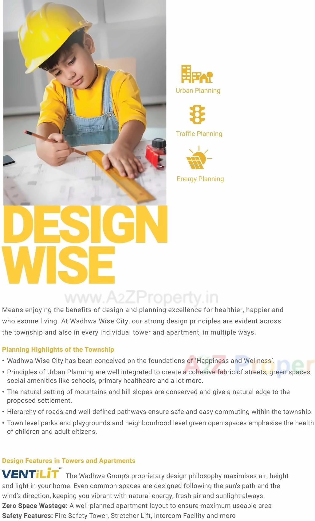  of real estate project Wise City, South Block , Plot Rz located at Wardoli, Raigarh, Maharashtra