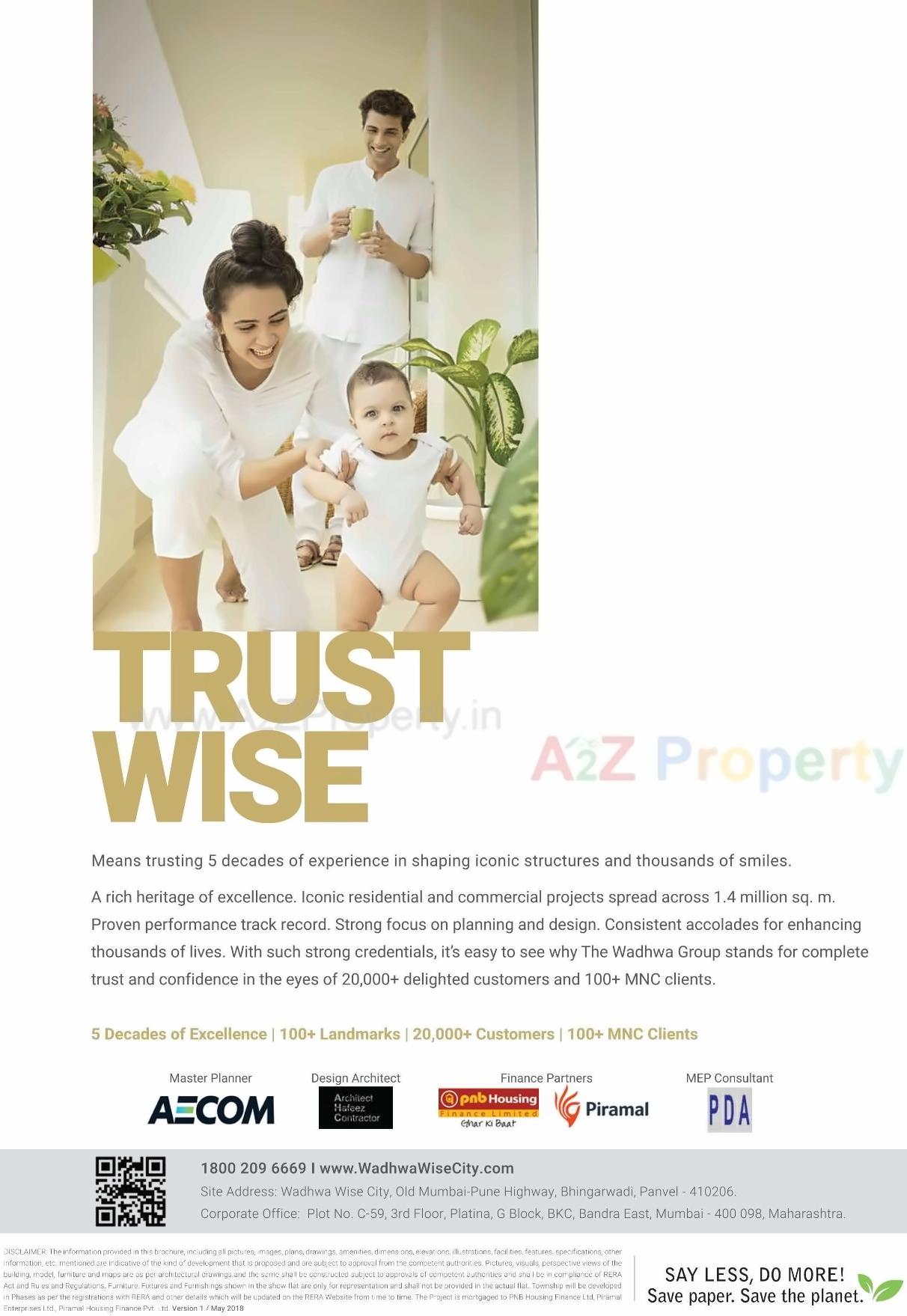  of real estate project Wise City, South Block , Plot Rz located at Wardoli, Raigarh, Maharashtra