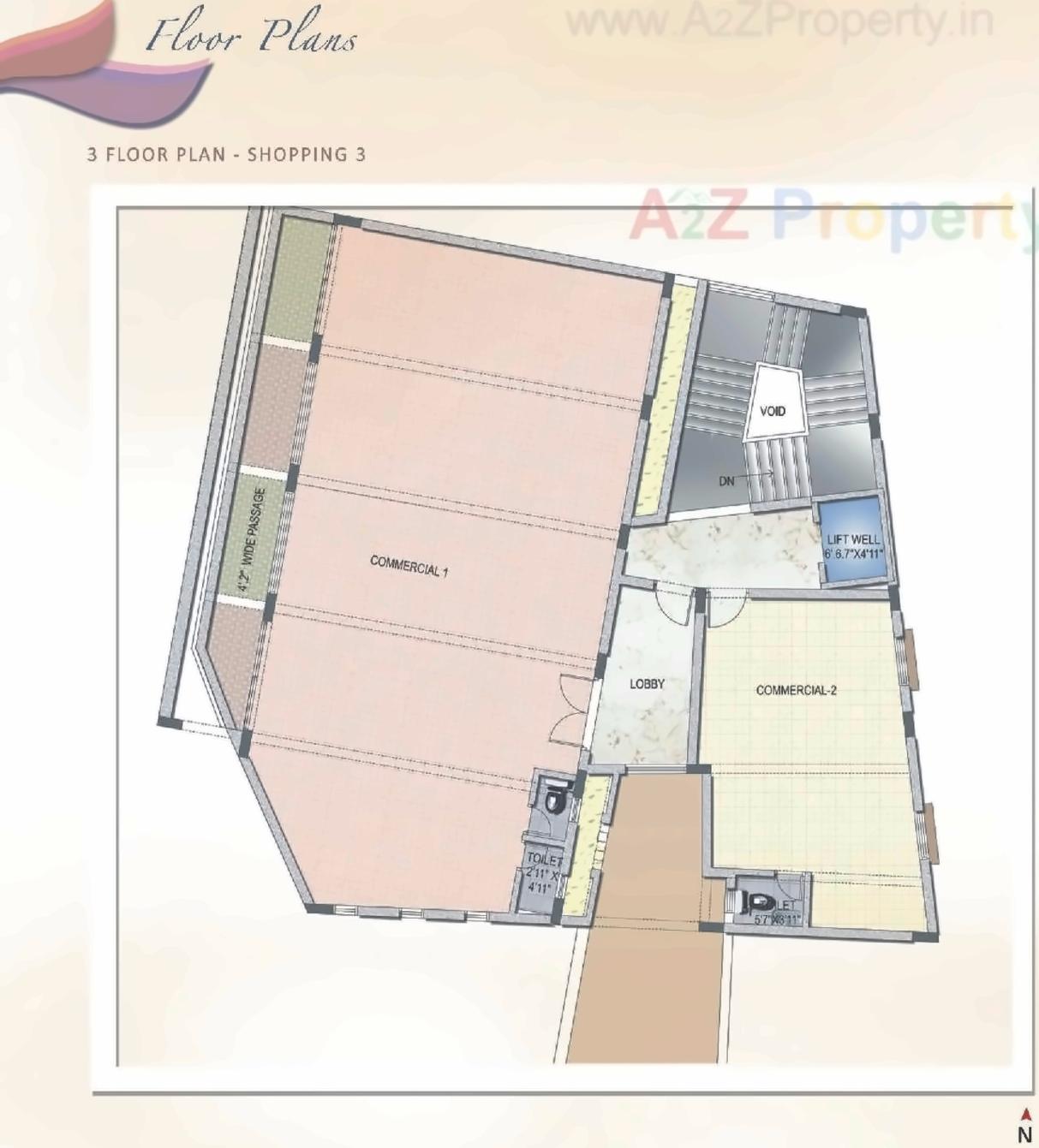 Layout of real estate project Yashdeep Residency located at Khalapur, Raigarh, Maharashtra