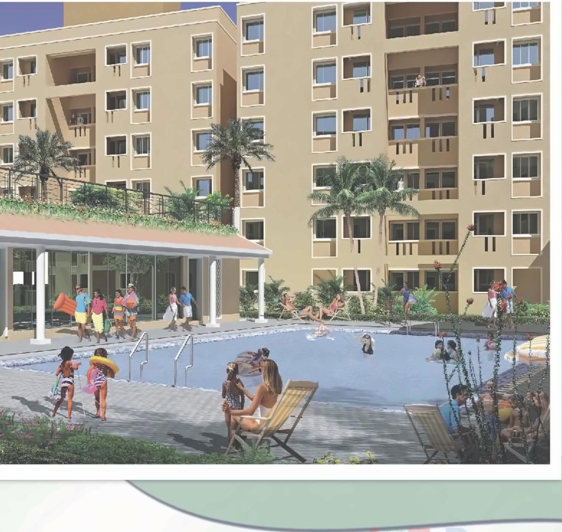 3D Elevation of real estate project Yashdeep Residency located at Khalapur, Raigarh, Maharashtra