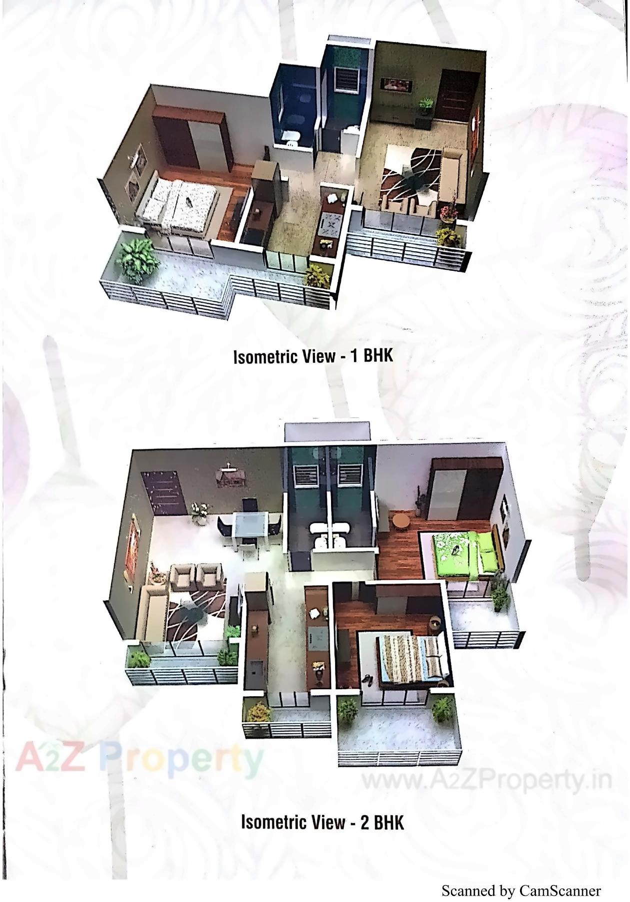 Layout of real estate project Yogi Krishna located at Ulawe, Raigarh, Maharashtra