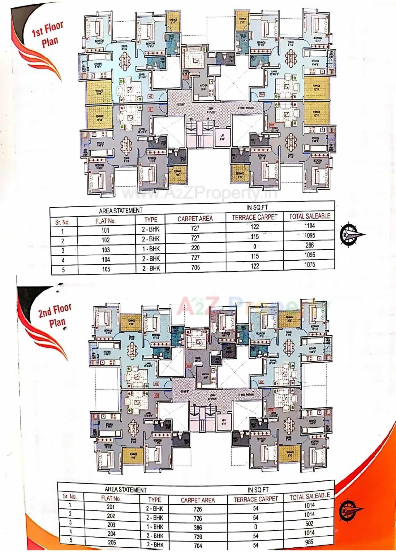 Layout of real estate project Anand Swarup located at Zadgaon-ct, Ratnagiri, Maharashtra