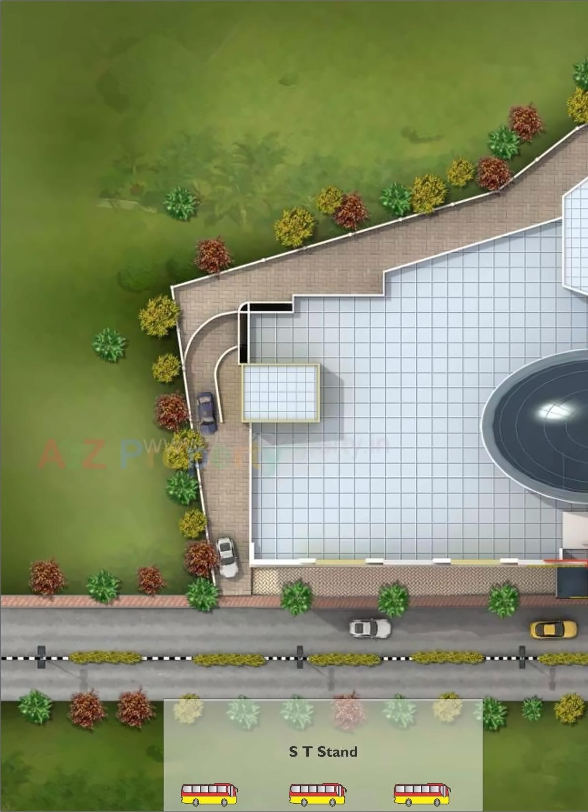 3D Elevation of real estate project Arihant Mall located at Ratnagiri-m-cl, Ratnagiri, Maharashtra