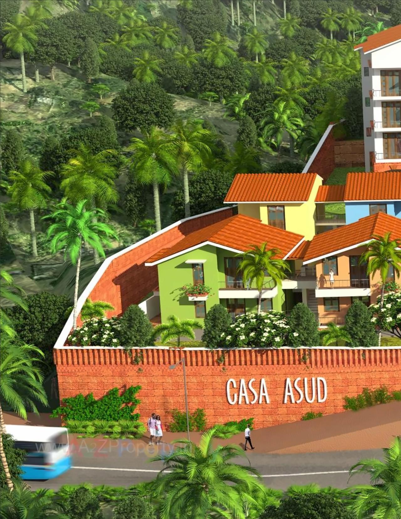 3D Elevation of real estate project Casa Asud located at Asud, Ratnagiri, Maharashtra