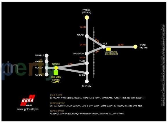  of real estate project Gold Valley Central Park located at Jalgaon, Ratnagiri, Maharashtra