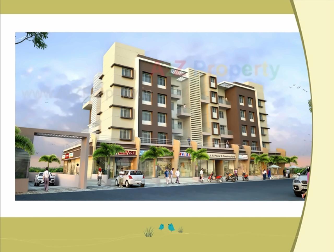 3D Elevation of real estate project Ksp Complex located at Nachane-ct, Ratnagiri, Maharashtra