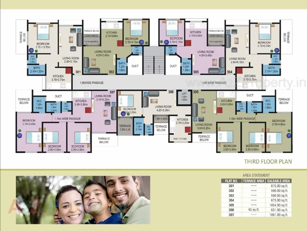 Layout of real estate project Ksp Complex located at Nachane-ct, Ratnagiri, Maharashtra