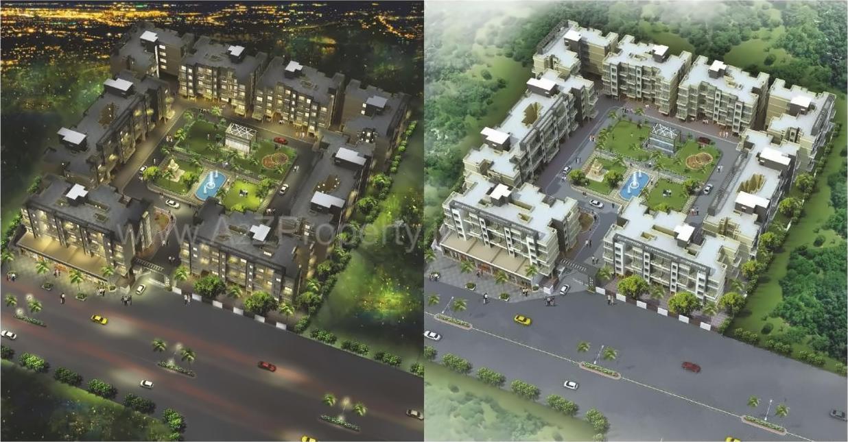3D Elevation of real estate project Lavish Legend located at Lanja-ct, Ratnagiri, Maharashtra
