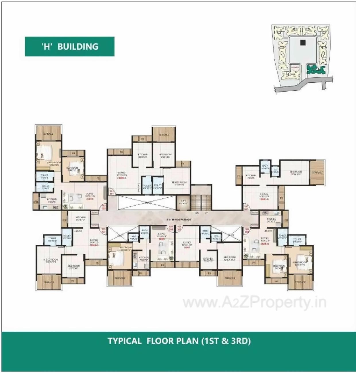 Layout of real estate project Lavish Legend located at Lanja-ct, Ratnagiri, Maharashtra
