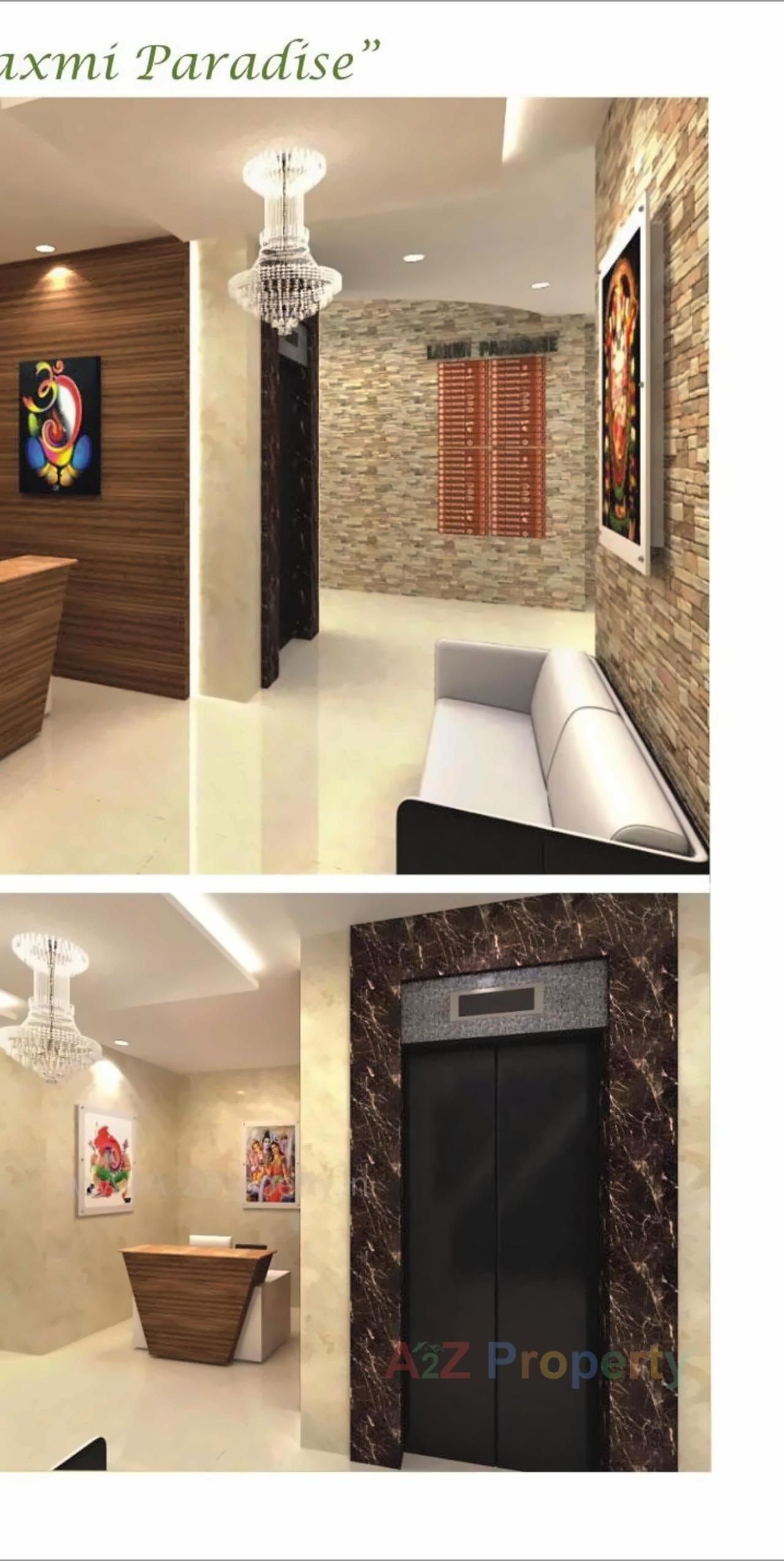 3D Elevation of real estate project Laxmi Paradise located at Nachane-ct, Ratnagiri, Maharashtra