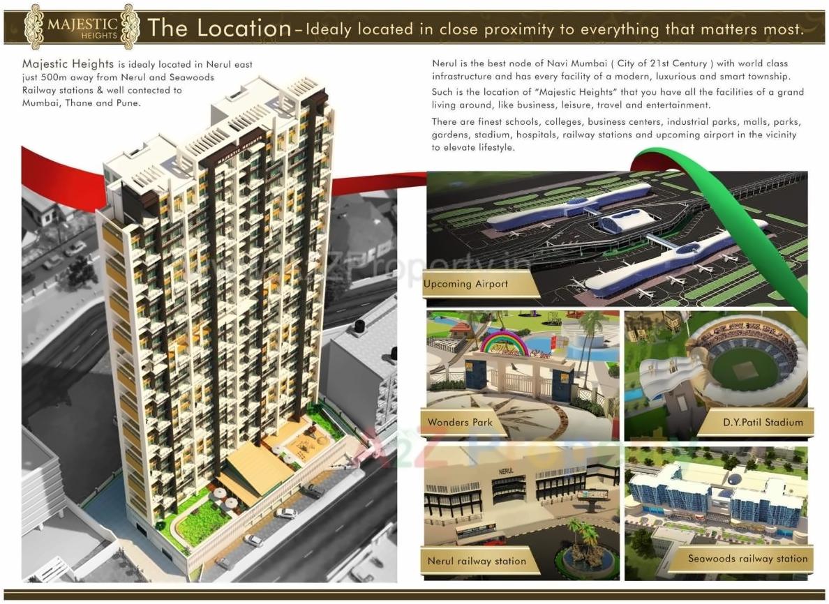  of real estate project Majestic Height located at Dapoli-camp, Ratnagiri, Maharashtra