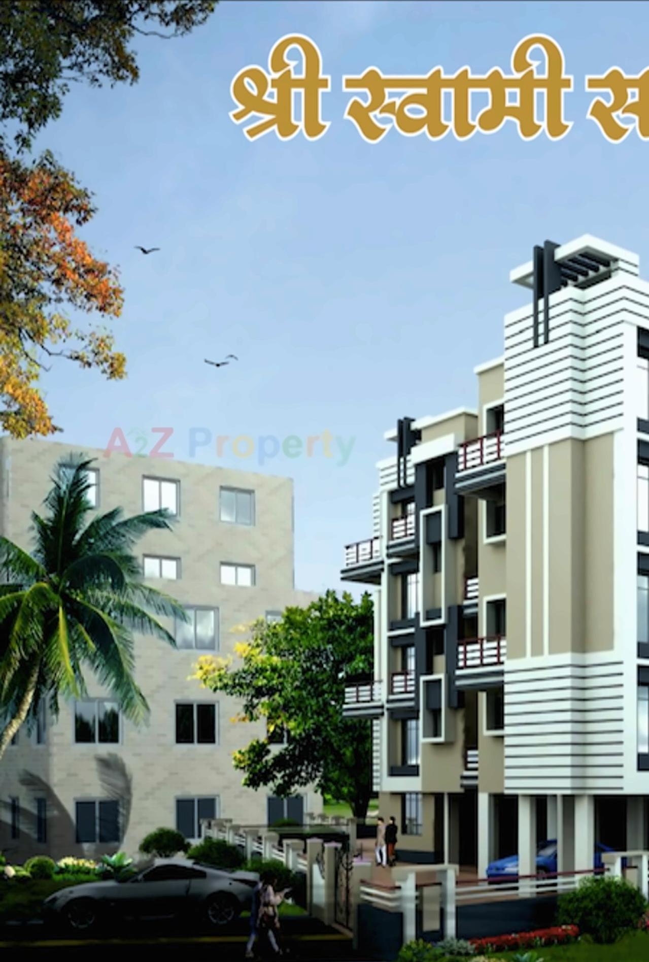 3D Elevation of real estate project Shree Swami Samarth Heights located at Nachane-ct, Ratnagiri, Maharashtra