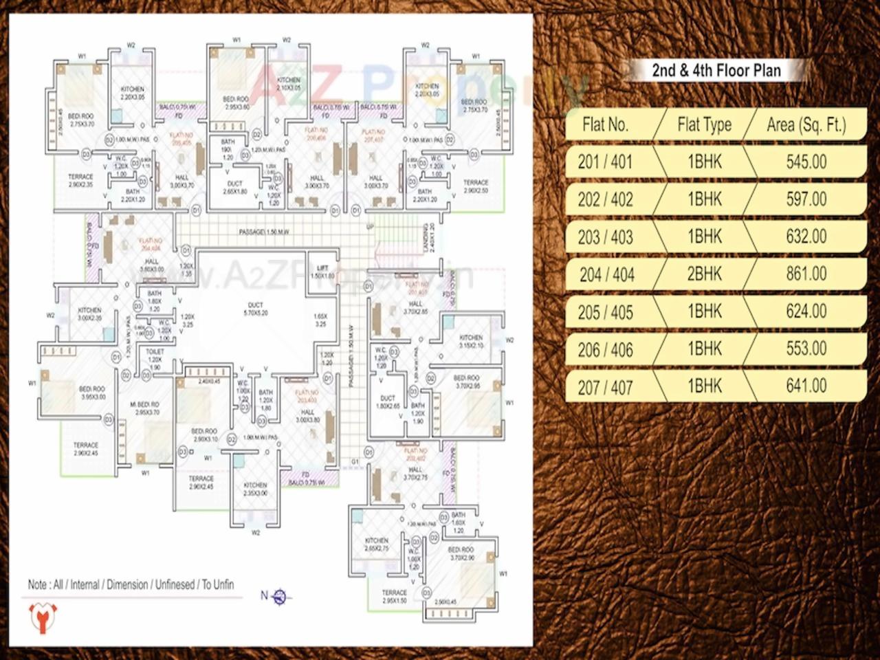 Layout of real estate project Shree Swami Samarth Heights located at Nachane-ct, Ratnagiri, Maharashtra