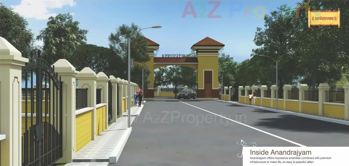 3D Elevation of real estate project Anandrajyam located at Ahire, Satara, Maharashtra