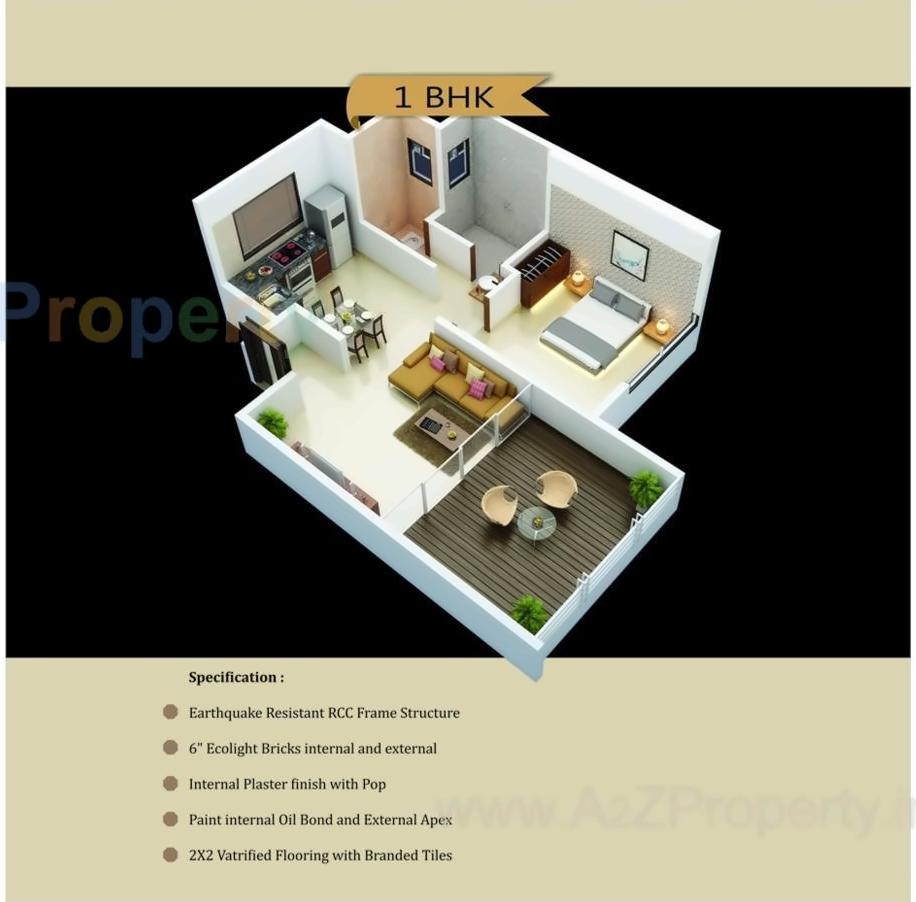 Layout of real estate project Green Springs located at Wai-rural, Satara, Maharashtra