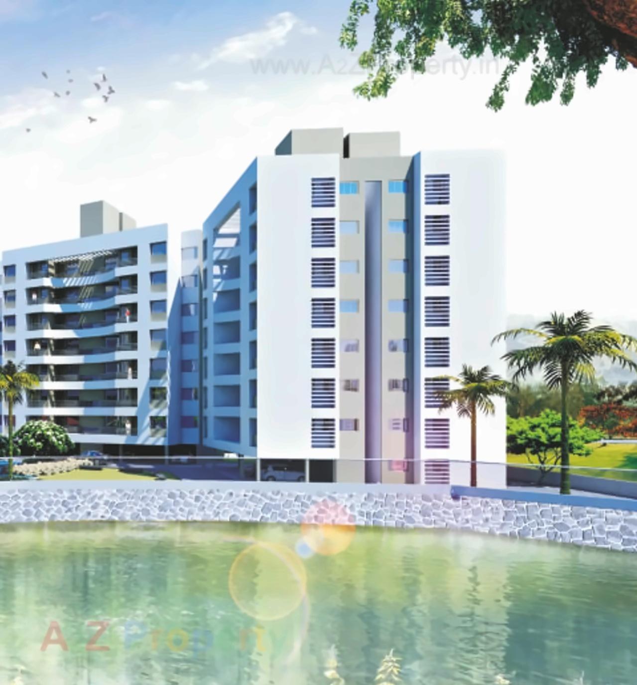 3D Elevation of real estate project Lake Palace located at Shirwal, Satara, Maharashtra