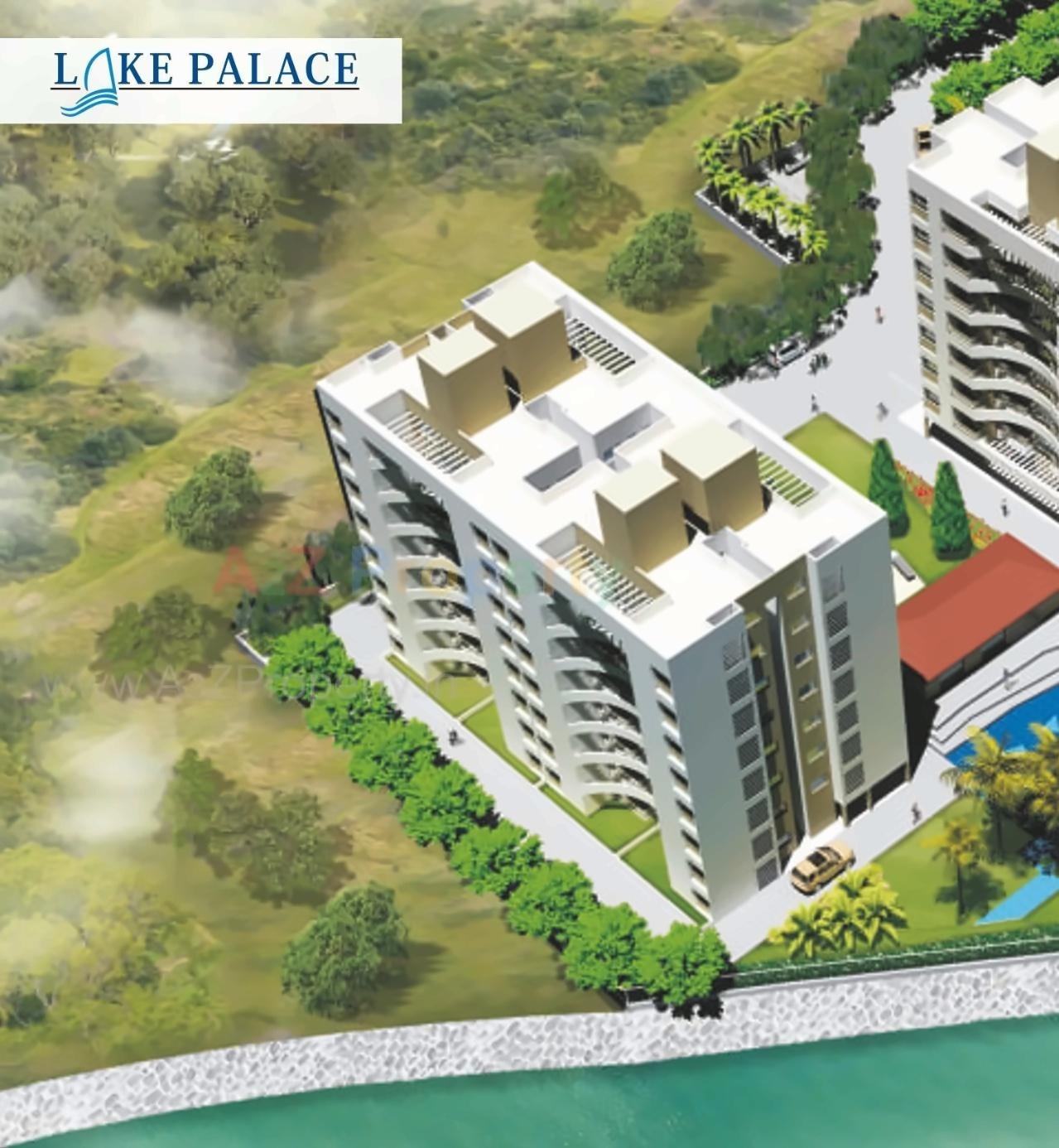 3D Elevation of real estate project Lake Palace located at Shirwal, Satara, Maharashtra