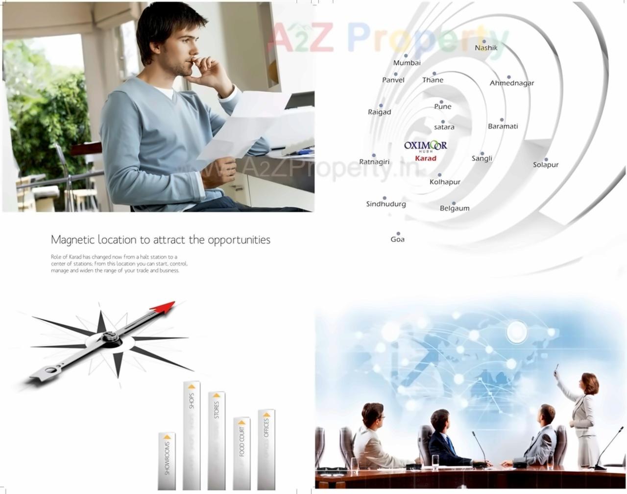  of real estate project Oximoor Hub located at Malkapur-np, Satara, Maharashtra