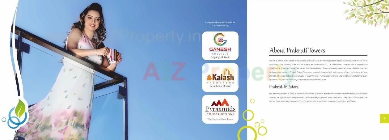  of real estate project Prakruti Towers located at Shirwal, Satara, Maharashtra