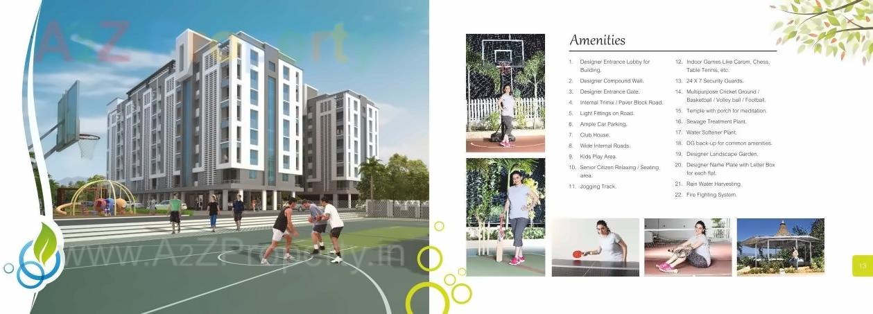 3D Elevation of real estate project Prakruti Towers located at Shirwal, Satara, Maharashtra