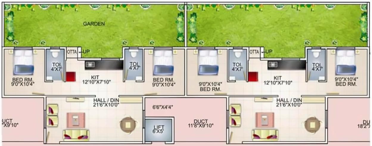 Layout of real estate project Vimal Vishwa located at Satara, Satara, Maharashtra