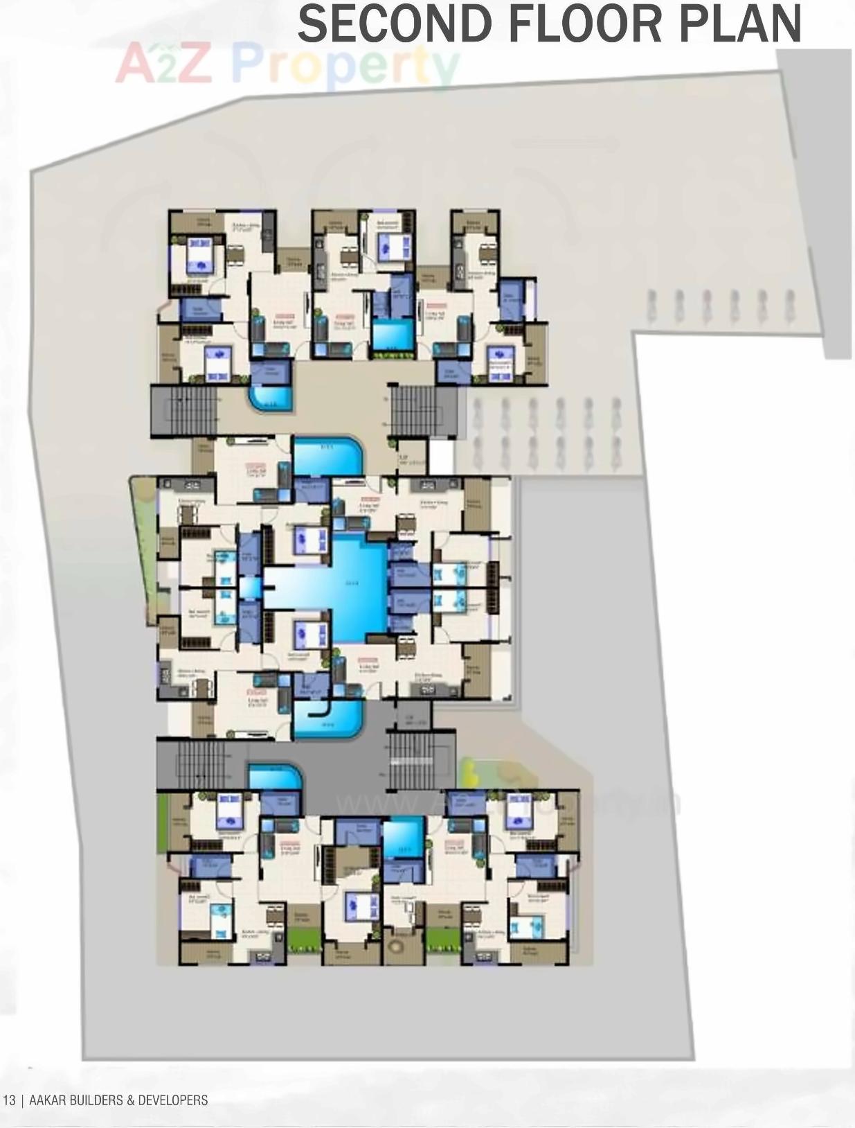 Layout of real estate project Dhairyasheel Pride located at Kudal-ct, Sindhudurg, Maharashtra