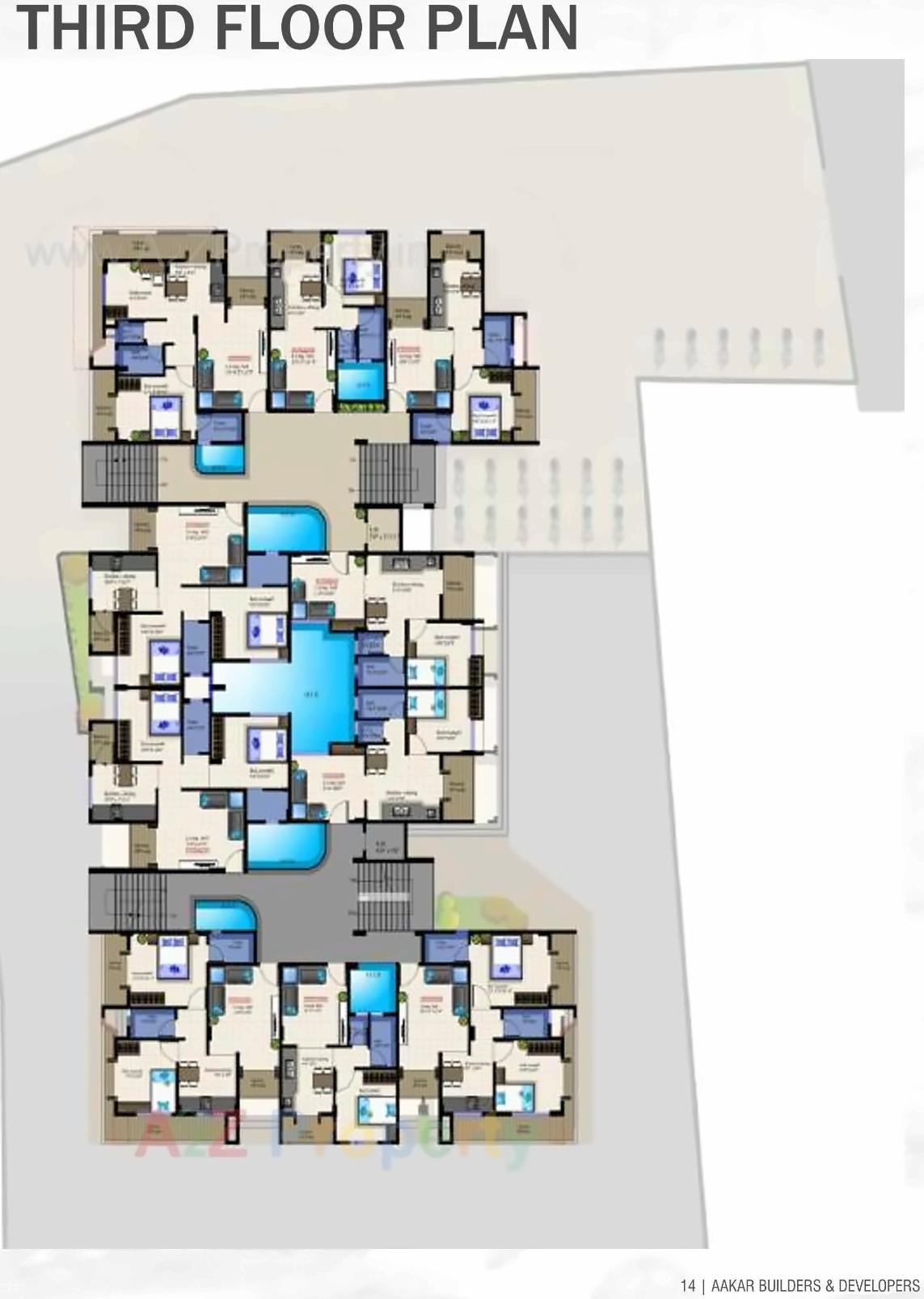 Layout of real estate project Dhairyasheel Pride located at Kudal-ct, Sindhudurg, Maharashtra