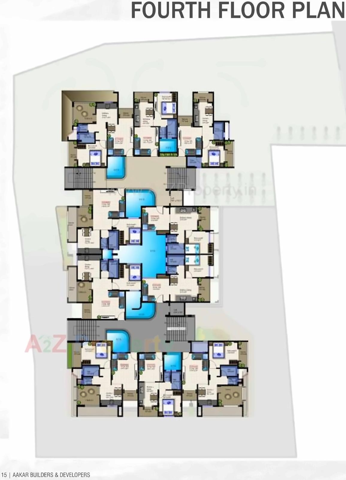 Layout of real estate project Dhairyasheel Pride located at Kudal-ct, Sindhudurg, Maharashtra