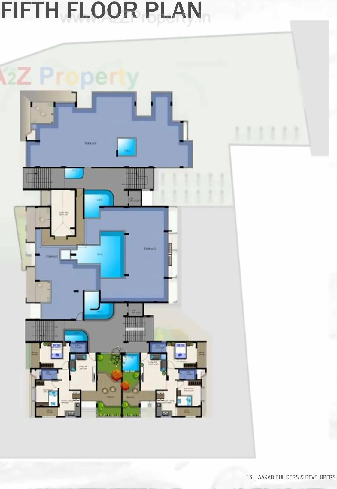 Layout of real estate project Dhairyasheel Pride located at Kudal-ct, Sindhudurg, Maharashtra