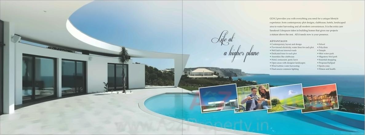 3D Elevation of real estate project Goa located at Palasmb, Sindhudurg, Maharashtra