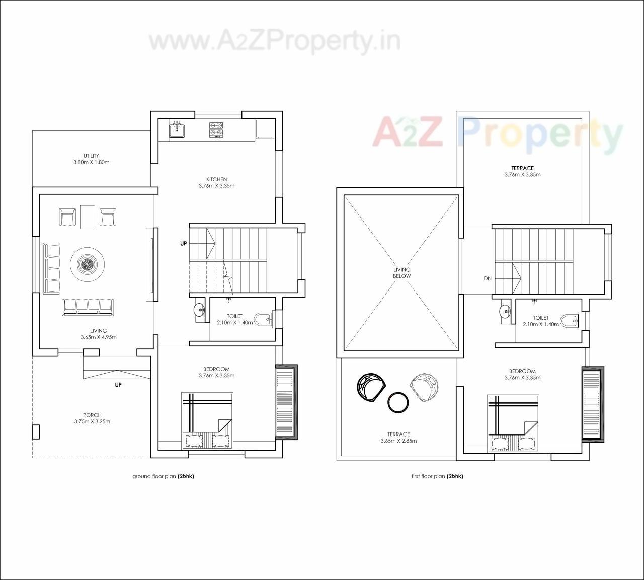 Layout of real estate project Goa Greens Elite located at Girode, Sindhudurg, Maharashtra