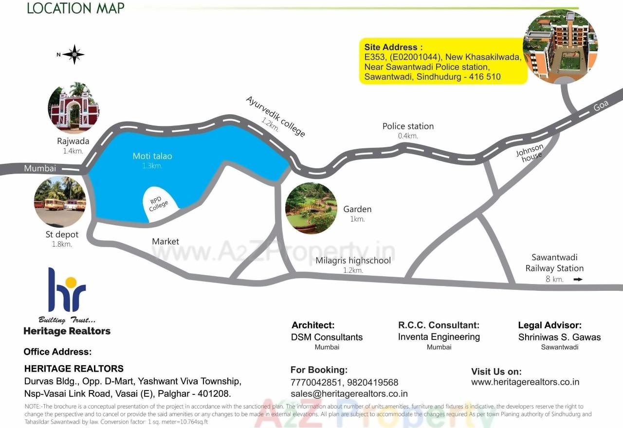  of real estate project Heritage Homes located at Majgaon-ct, Sindhudurg, Maharashtra