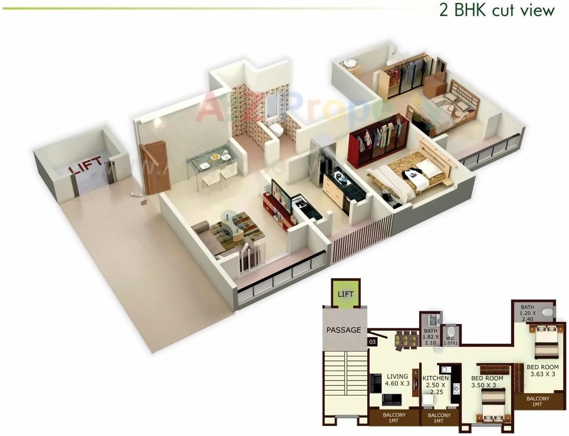 Layout of real estate project Heritage Homes located at Majgaon-ct, Sindhudurg, Maharashtra