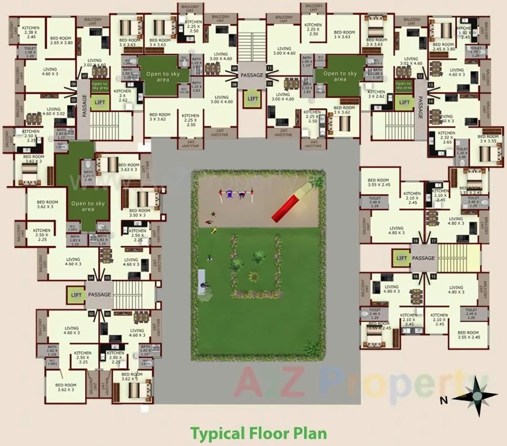 Layout of real estate project Heritage Homes located at Majgaon-ct, Sindhudurg, Maharashtra