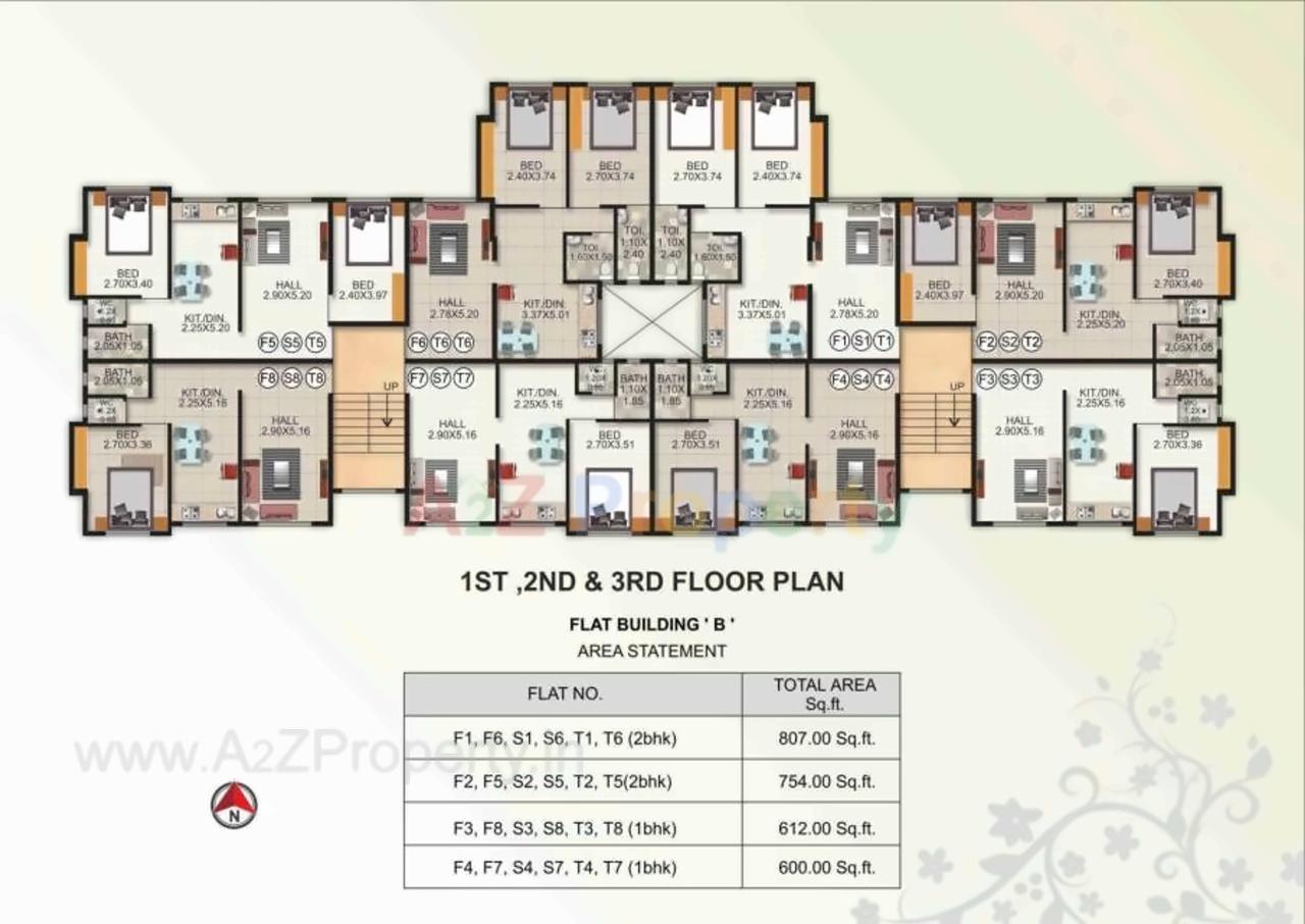 Layout of real estate project Icon Greens located at Kudal-ct, Sindhudurg, Maharashtra
