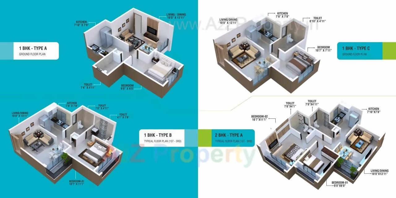 Layout of real estate project Sai Sahavas located at Halval, Sindhudurg, Maharashtra