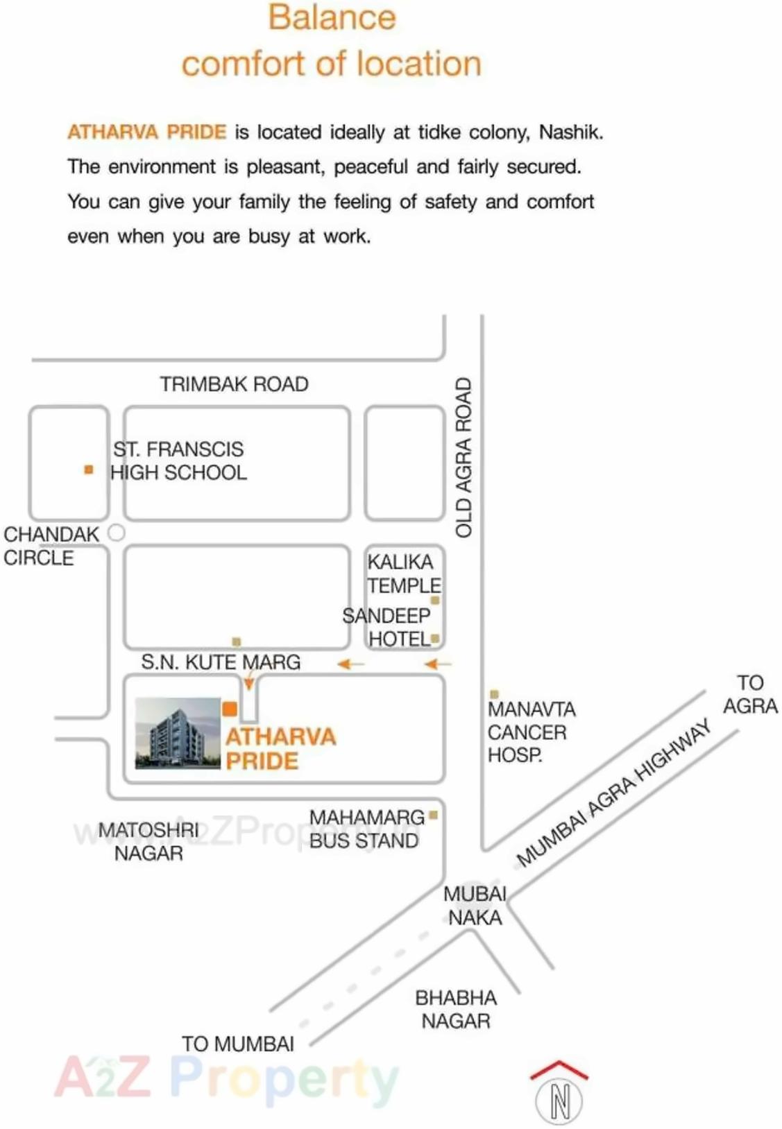  of real estate project Athrva Pride located at Pandharpur, Solapur, Maharashtra