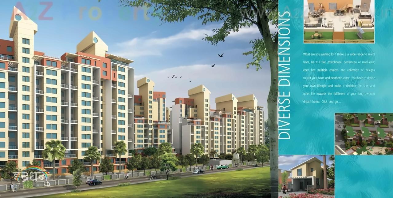 3D Elevation of real estate project Indradhanu located at Solapur-m-corp, Solapur, Maharashtra