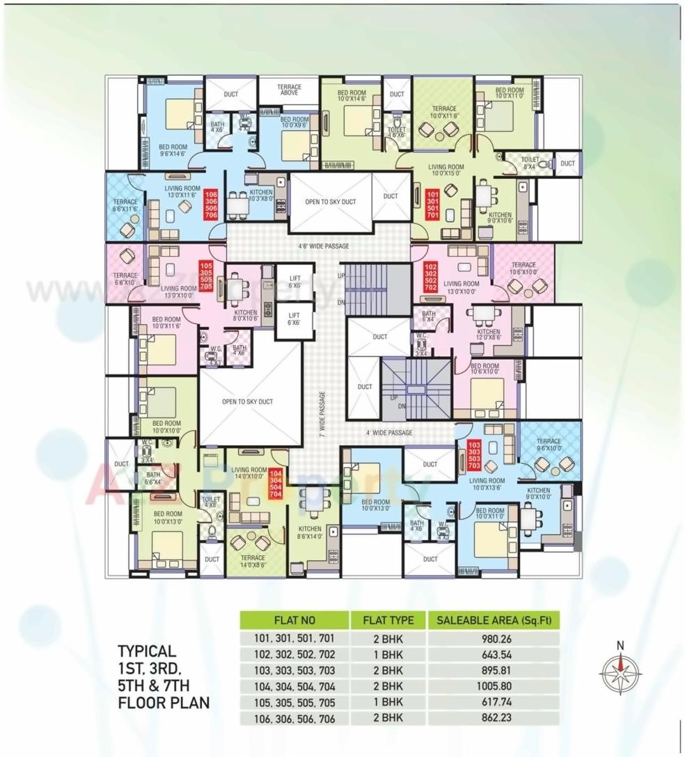 Layout of real estate project Mangal Vihar located at Solapur-m-corp, Solapur, Maharashtra