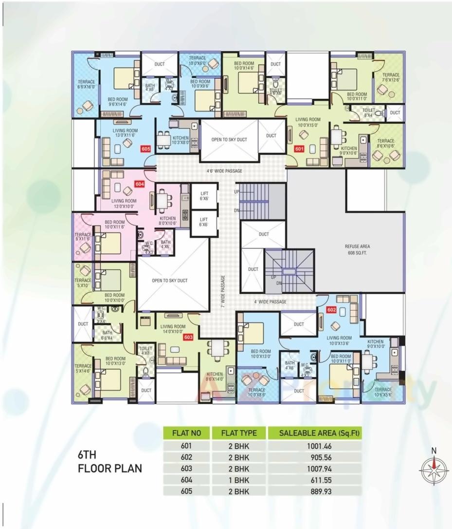 Layout of real estate project Mangal Vihar located at Solapur-m-corp, Solapur, Maharashtra