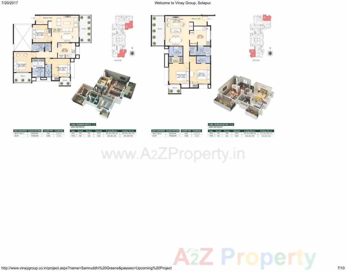 Layout of real estate project Samruddhi Greens located at Solapur-m-corp, Solapur, Maharashtra