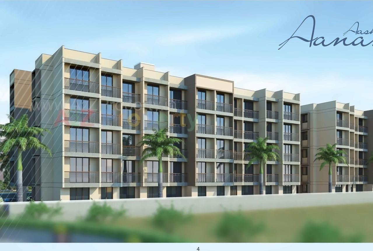 3D Elevation of real estate project Aashray Aanand located at Ambarnath-r, Thane, Maharashtra