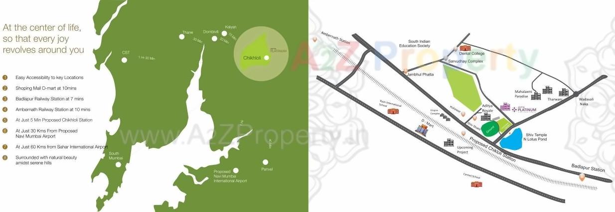  of real estate project Aditya Platinum located at Badlapur-m-cl, Thane, Maharashtra