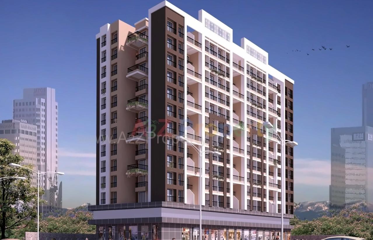 3D Elevation of real estate project Aditya Platinum located at Badlapur-m-cl, Thane, Maharashtra