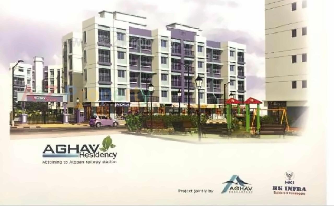 3D Elevation of real estate project Aghav Resideny located at Atgaon, Thane, Maharashtra