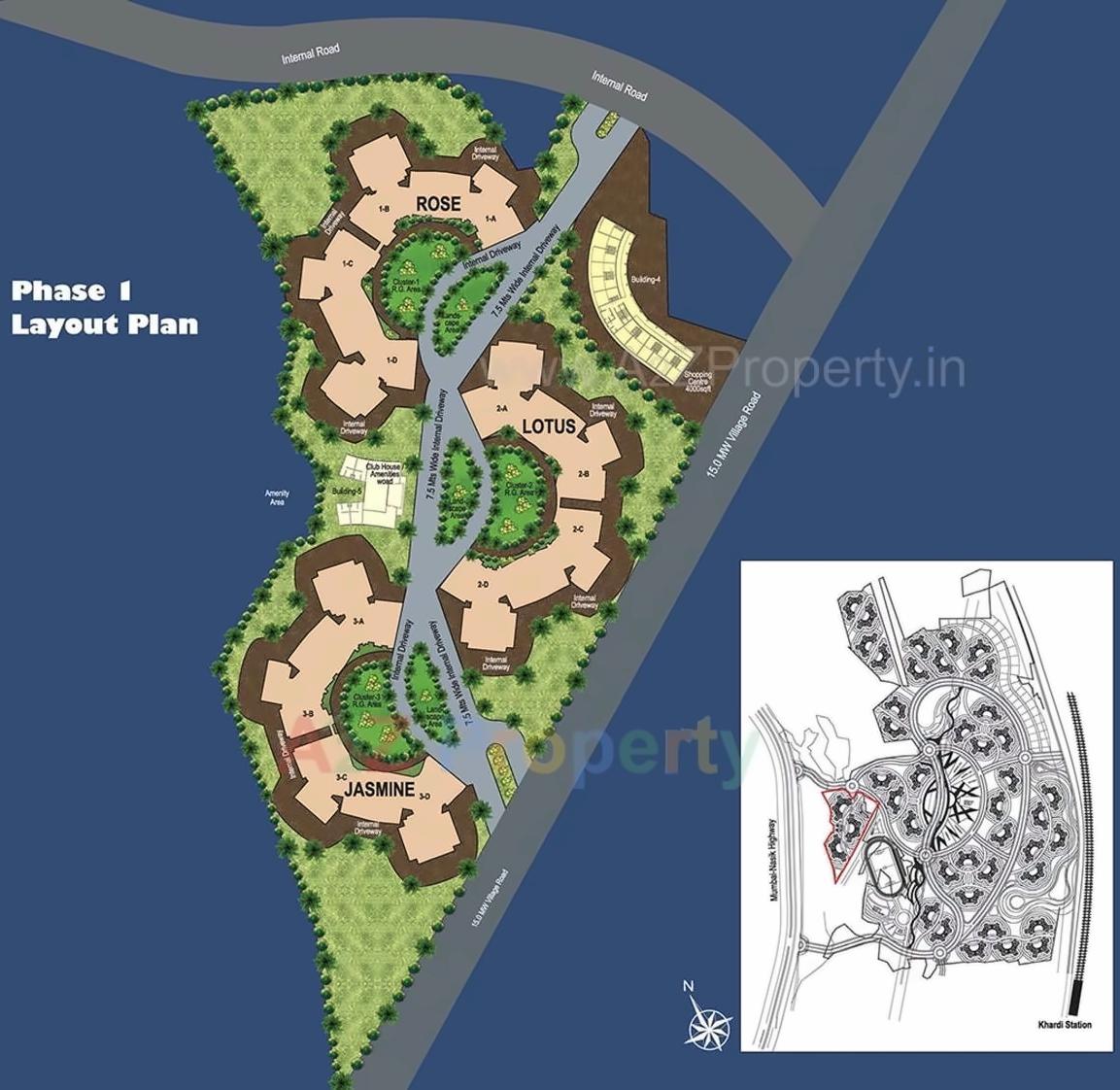  of real estate project Ajmera Heritage located at Khardi-ct, Thane, Maharashtra