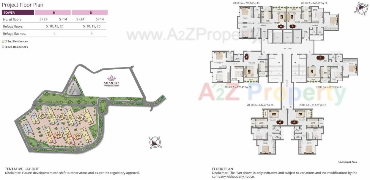  of real estate project Amantra located at Ranjnoli, Thane, Maharashtra