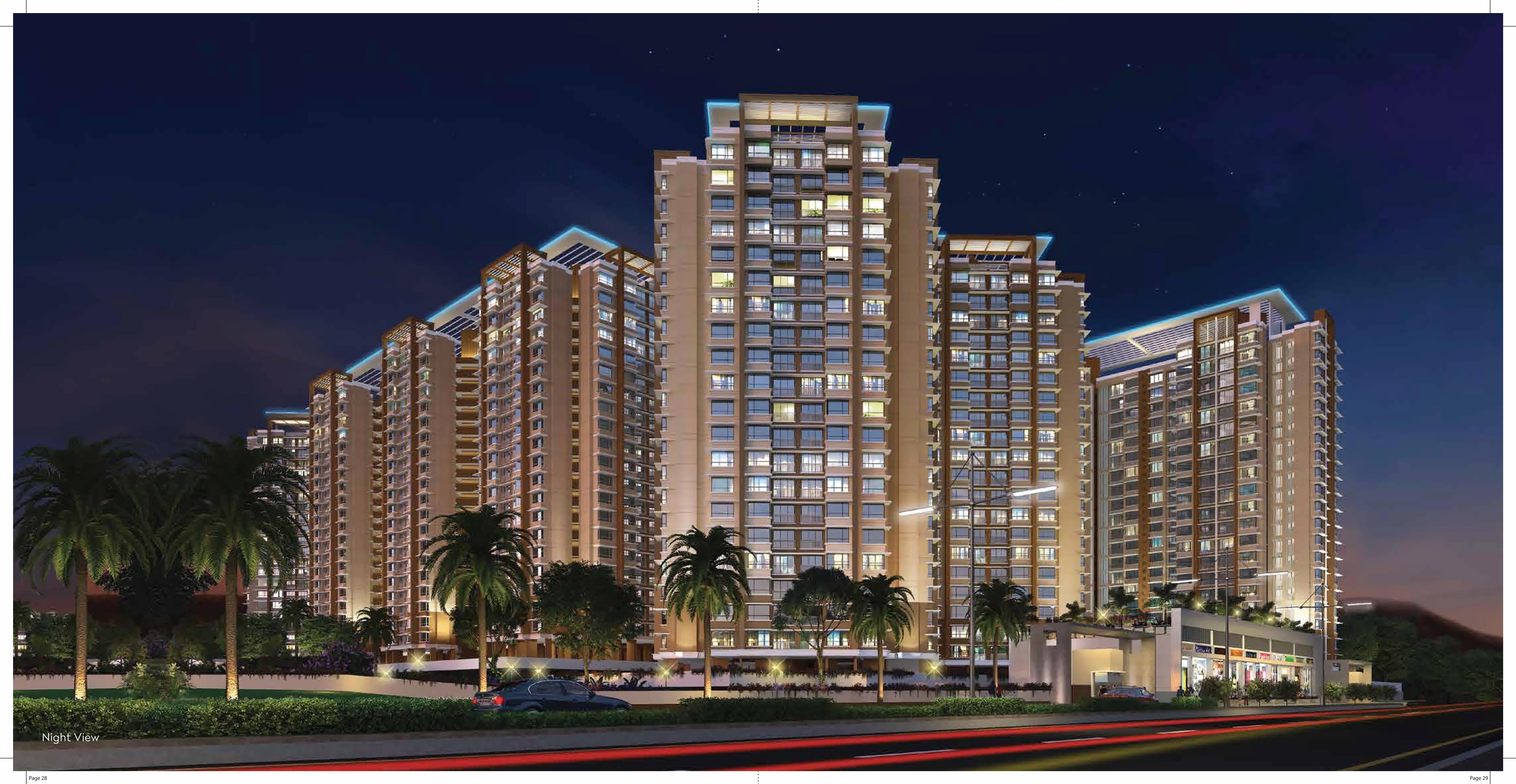 3D Elevation of real estate project Ambika Estate located at Borpada, Thane, Maharashtra